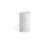Facet 101 Side Table With Feet/Wheels High Misty Grey