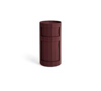Facet 110 Cabinet With Wheels Burgundy