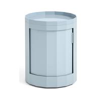 HAY Facet Side Table Low Misty Blue