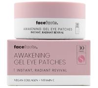 Facetacts Awakening Gel Eye Patches, 30 Pairs, Vegan Collagen and Vitamin C, Instant Radiant Revival