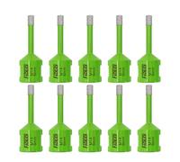 FACHLICH 6mm Tile Drill Bits - 10pcs Diamond Drill Bit for Porcelain Tiles Diamond Core Drill Bits Tile Hole Saw for Porcelain Ceramic Marble Granite Stone Quartz,M14 Thread