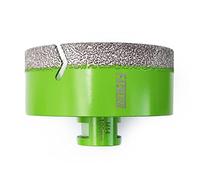 FACHLICH Diamond Core Drill Bit 100mm Tile Hole Saw Vacuum Brazed for Porcelain Tile Ceramic Granite Marble