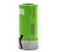 FACHLICH Diamond Core Drill Bit,Diameter 28mm Thread M14,Vacuum Brazed Dry Wet Hole Saw for Porcelain Tile,Granite,Marble,Concrete,Masonry,Brick