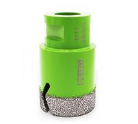 FACHLICH Diamond Core Drill Bit,Diameter 38mm Thread M14,Vacuum Brazed Dry Wet Hole Saw for Porcelain Tile,Granite,Marble,Concrete,Masonry,Brick