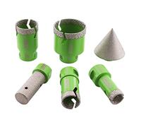 FACHLICH Diamond Core Drill Bits Set - 20/25/35/50mm+20F+50MM Tile Beveling Chamfer Bit for Porcelain Ceramic Tile Granite Marble