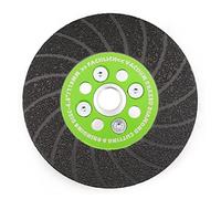 FACHLICH Diamond Cutting Grinding Disc 115mm Double Sided for Beveling,Small Cuts,Grinding,Rounding Shaping Edges/Corners of Porcelain