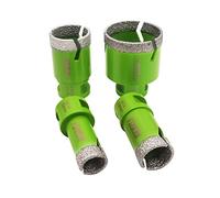 FACHLICH Diamond Drill Core Bits Set 20/25/35/50mm Tile Hole Saw Kit Vacuum Brazed M14 Connection for Tile Porcelain Granite Marble