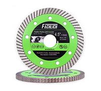 FACHLICH Super-Thin Diamond Cutting Disc,5pcs 115mm for Dry Cutting Hard Masonry Ceramic Tile Granite,Bore 22.23mm