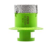 FACHLICH Tile Hole Saw 40MM - Diamond Core Drill Bit Porcelain M14 Thread Sink Washbasin Drain Hole Opener for Marble Ceramic Tile Granite