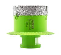 FACHLICH Tile Hole Saw 50MM - Diamond Core Drill Bit Porcelain M14 Thread Sink Washbasin Drain Hole Opener for Marble Ceramic Tile Granite
