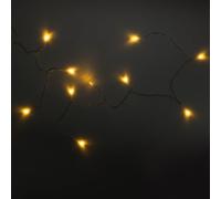 FACHOI Fairy Lights Led Battery String Operated Lights Copper Wire Light for Indoor Bedroom Wedding Party Decoration F1-ZXCD (1, Warm)