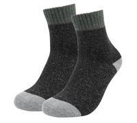 FACHOI Thermal Socks for Women Men, Winter Wool Socks Breathable Warm Thick Knitting Socks for Cold Weather Walking Hiking Work F4-PSYMW (Black Green)