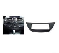 Facia Panel 1 Din for Renault For Laguna III 2007 Dashboard Trim Kit Compatible with DIN Mounting DVD CD Stereo Audio Systems