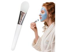 Facial Applicator Brush Face Pack Applicator Brush, Soft Silicone Ergonomic Applying Tool for Cleaning Mud Film Cosmetic Cream Balm Cleanser Lotion Gel Hygienic Cleaning Made Simple