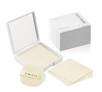 Facial Blotting Papers with Organizer, 1000 Pieces Gardenia Oil Blotting Sheets, Long-Lasting Oil Control (Cape Jasmine)