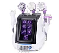 Facial Care Body Contour Shape Slimming Anti-Cellulite Micro-Current Liposuction Vacuum Skin Scrubber Wrinkle Remover 8 in 1