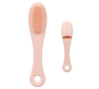 Facial Cleansing Brush - Gentle Hand Brush, Soft Facial Cleanser, Design Tool for Finger Covers | Effective Skincare Wash Routine for Daily Travel Use