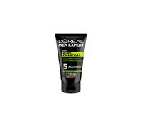Facial Cleansing Gel - L'Oreal - Pure Charcoal - 100 ml - Combination Skin - Oily Skin