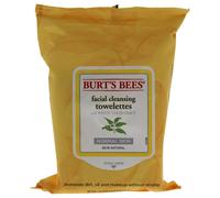 Facial Cleansing Towelettes - White Tea Extract by Burts Bees for Unisex - 30 Pc Towelettes