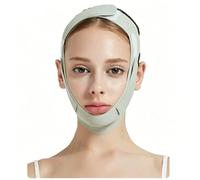 Facial Compression Chin Strap, Post Surgery Face Slimmer Bandage for Jawline Lifting, Double Chin Reducer & Recovery Support