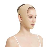 Facial Compression Mask, Post Surgery Face Wrap for Chin Lipo, Face Lift, Neck Lift Recovery, V-Line Face Slimming Strap(XL)