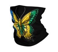 Facial Covering Butterfly Saint Vincent And The Grenadines Flag Breathable Calentador De Cuello Non-Slip Cuello Pañuelo For Tennis Men Sports