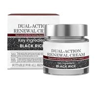 Facial Cream Lotion, Brightening Hydration Balm, Moisturiser with Soothing Formula, Skin Care for Ladies Mature Dry Oily Types, Beauty Products, Daily Glow for Night Morning Overnight Travel