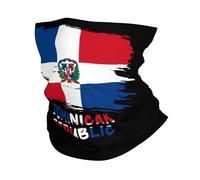 Facial Decoration Dominican Republic Dominicans Republic Flag Anitdust Cuello Pañuelo Universal Pasamontañas For Sports Workout Yoga