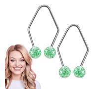 Facial Dimple Trainer Set - Two Piece Skin Care Tool, Natural Creator | Portable Face Muscle Exerciser, Beauty Device Kit For Women Girls Tone Enhancement And Cosmetic Use, Makers 2PCS Tools & Dimples