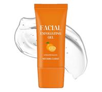 Facial Exfoliating Gel - Deep Cleansing Exfoliating Scrub Face Body Skin, Moisturizing Facial Exfoliator Orange for Women, Moisturizing (1pcs)