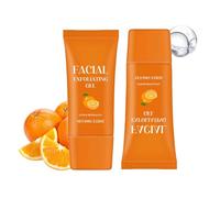 Facial Exfoliating Gel, Hydrating Scrub for Women, Purifying Exfoliator for Face and Body, Deep Cleansing, Moisturizing & Rejuvenating, Skin Facial Exfoliating Gel (2PC, One Size)