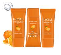 Facial Exfoliating Gel, Hydrating Scrub for Women, Purifying Exfoliator for Face and Body, Deep Cleansing, Moisturizing & Rejuvenating, Skin Facial Exfoliating Gel (3PC, One Size)