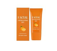 Facial Exfoliating Gel,Purifying Exfoliating Whitening Gel,Facial Scrub Exfoliatings Cleanser,Natural Orange Peeling Face Scrub,Deep Cleansing Moisturizing Facial Exfoliator for All Skin Types (1 Pcs)