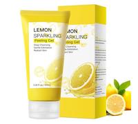 Facial Exfoliator, Vitamin C Exfoliating Gel, Lemon Peeling Gel Removes Dead Skin, Moisturizing Facial Scrubs Anti Pigmentation for All Body Parts