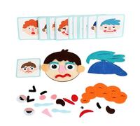 Facial Expressions,Educational Play with Emotional,Social Emotional Learning Activity - for , Preschoolers, Home, School, Parties, Birthdays