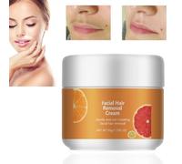 Facial Hair Removal Cream,Natural Facial Hair Remover Cream,Gentle Upper Lip Hair Removal cream for Women with Vitamin,Delay Hair Growth,Soothing Depilatory Cream for Face Body,for Sensitive Skin,50g