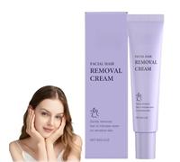 Facial Hair Removal Cream,Painless Lip Hair Removal Cream for Women,Gentle and Soothing Hair Removal,Facial Hair Remover Cream,Upper Lip Hair Rem-oval Cream,Gentle Depilatory for All Skin Types