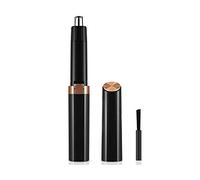 Facial Hair Remover, All in ONE Hair Remover for Women & Men, Battery Powered, Stainless Steel Head, Mute Motor, Precision Groomer, Ear Nose Brow Trimmer Cli