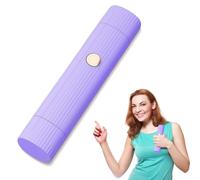 Facial Hair Remover for Women, Wireless Rechargeable Face Epilator Women, Waterproof Ladies Face Shaver, Wet and Dry Use, Double Head Design, Suitable for Legs, Bikini, Arms, Legs, Purple