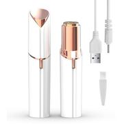 Facial Hair Remover - Lady Shaver Rechargeable Face Hair Removal Mini Women Hair Trimmer Painless & Effective Ladies Devices for Peach Fuzz, Chin, Bikini Razors and Upper Lip Hair