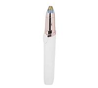 Facial Hair Shaver, Safe Portable Eyebrow Remover Lipstick Body with Light for Women for Daily Use(white)