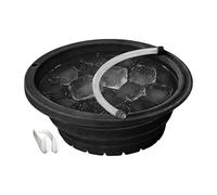 Facial Ice Bath Bowl, Foldable Cold Plunge Basin, Skin Refresh Soak Tub, Pore Tightening Chill Facial Container Portable Spa Use for Women Girls Ladies Wives Mothers Travelers Home Salon