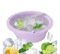 Facial Ice Bowl - Foldable Silicone Basin - Facial Cold Immersion Basin - For Women, Mothers, Spa-Passionate, Travelers, Home, Living Room, Bathroom, Travel, Daily Routine