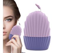 Facial Ice Mold,Ice Facial Roller Ice Holder - Reusable Ice Face Massager, Silicone Facial Ice Rollers Mold for Eye Puffiness Relief Face Beauty