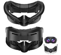 Facial Interface, Face Cover Pad Compatible with Meta Quest 3 Accessories, Soft PU Face Cushion Pad Replacement for Q3, Cotton Face Cushion Replacement for Meta Quest 3 Accessories (Quest3)