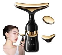 Facial Lifting Massager - 3 Head Beauty Roller, Electric Face Tool | Jawline Sculpting Device Annti Aging Skin Firming Theraapy Machine, Double Chin Face Slimming Vibrating Roller for Women Daily