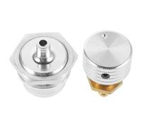 Facial Machine Suction Valve Air Nozzle Tip Metal Spa Equipment | Easy Installation, Secure Attachment, Precision Control, Silver Finish, Salon and Retreat Use, Replacement Part