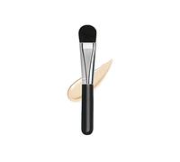 Facial Mask Application Brush, Black+Silver Soft Man-made Fiber Brush Head Cosmetic Tool for Body Lotion, Mud, Clay, Charcoal Mixed Mask