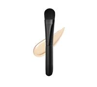 Facial Mask Application Brush, Black Soft and Flexible Bristles Man-made Fiber Brush Head Cosmetic Tool for Body Lotion, Mud, Clay, Charcoal Mixed Mask
