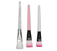 Facial Mask Brush Set 30pcs Soft Hair Clay Mud Mask Applicator for Body Lotion DIY Skincare Home Beauty Salon White Pink Transparent